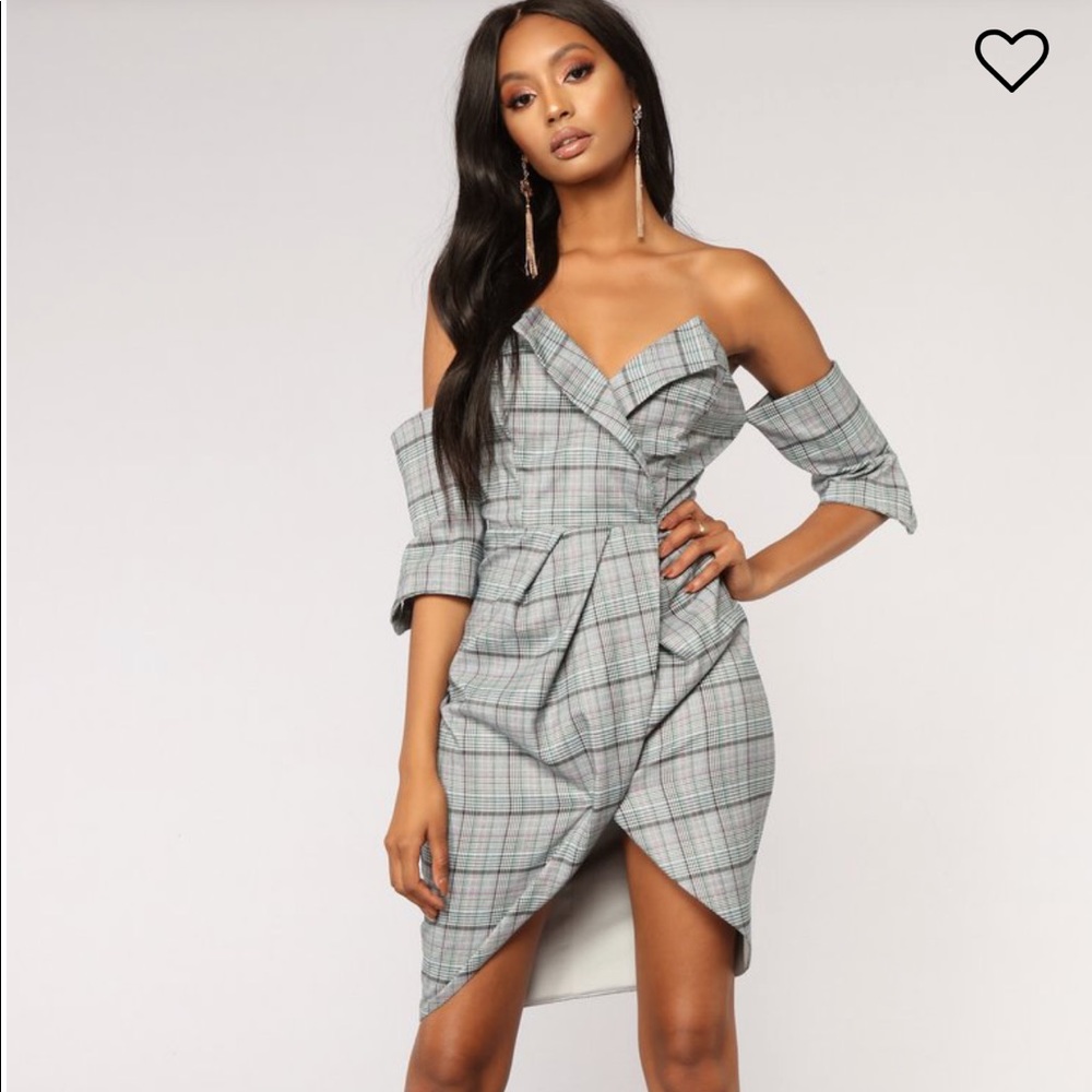 Plaid Dress Fashion Nova